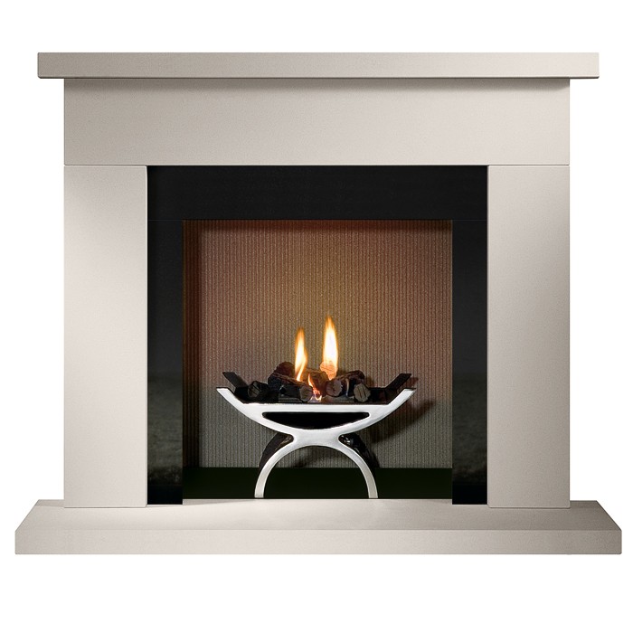 Durrington 48" Jurastone Fireplace Suite by The Gallery Collection
