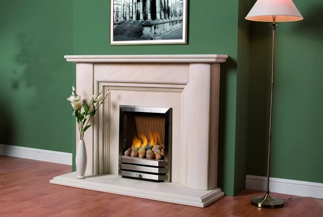 Estelle Fireplace Surround By Worcesetrshire Marble