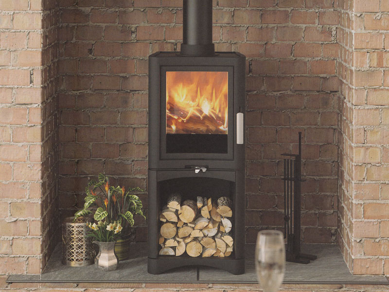 Evolution 5 Deluxe Multifuel Stove by Broseley