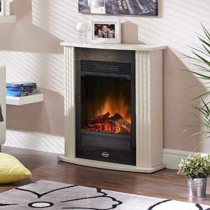 Mini Mozart Optiflame electric fireplace suite by Dimplex 