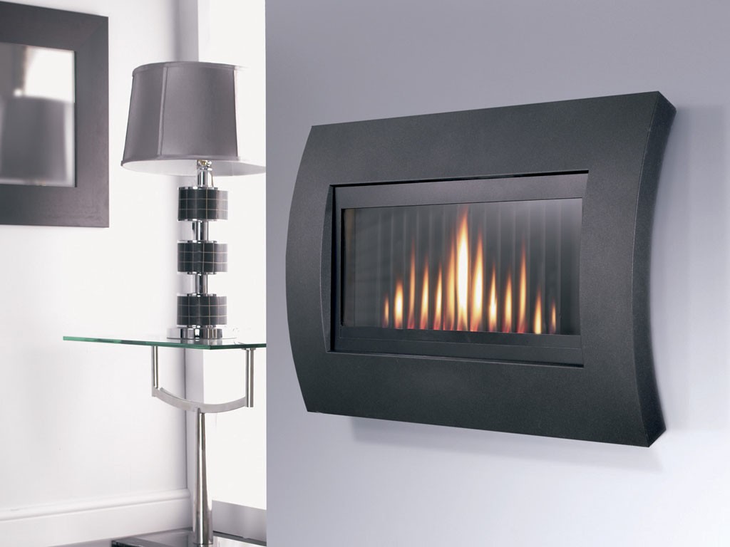 Contemporary Hang-on-the-Wall Gas Fire