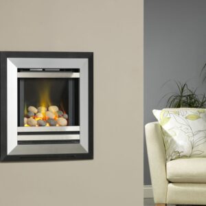 High Efficiency Hole-in-the-Wall Gas Fire