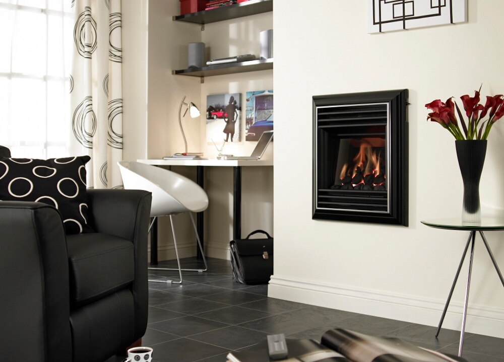 Harmony Full Depth Homeflame gas fire by Valor