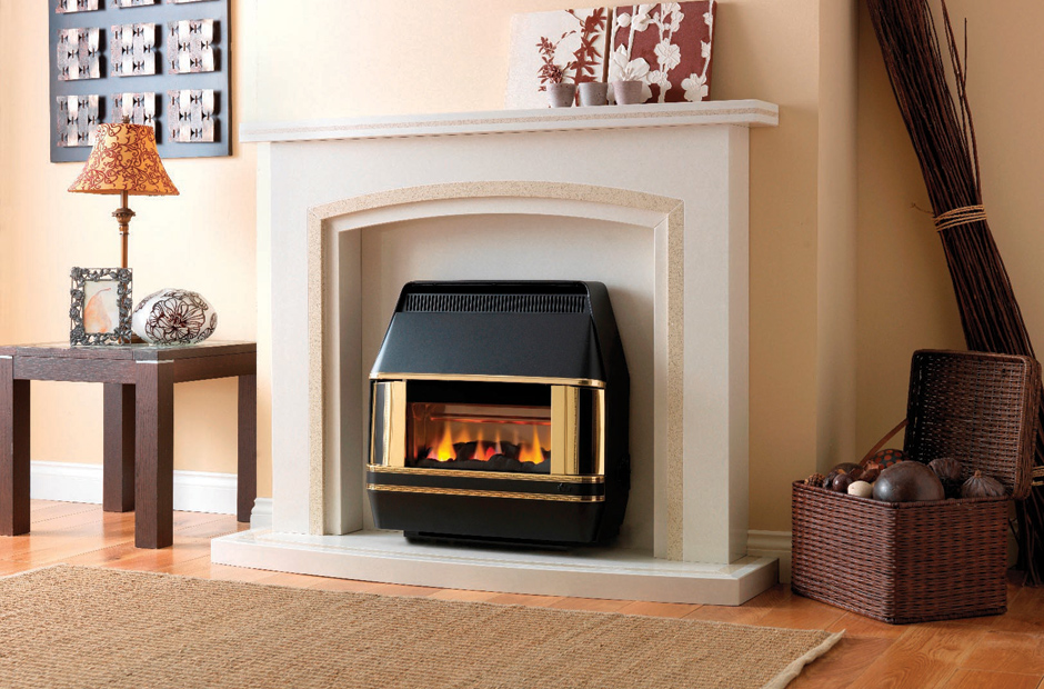 Heartbeat outset Gas Fire By Valor