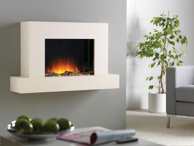 Jaeger 1020 Wall Mounted Fire by Flamerite