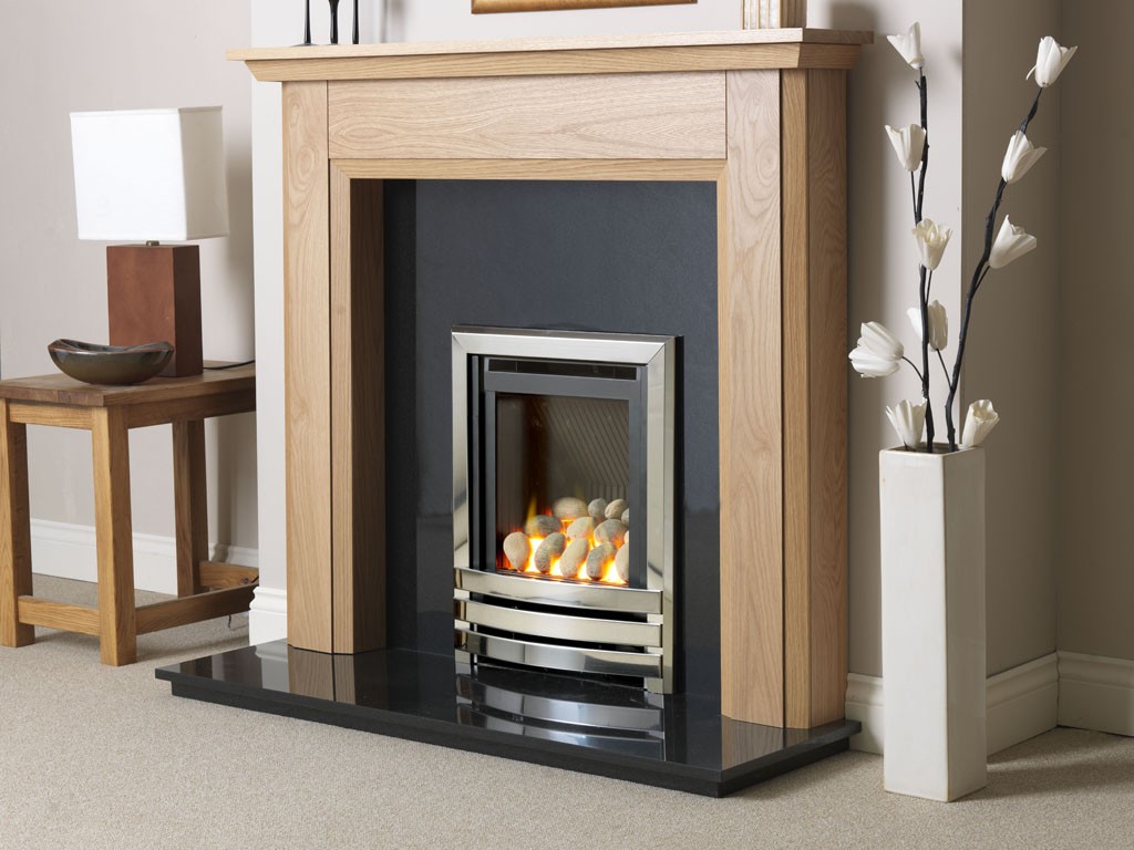 Linear HE Gas Fire by Flavel