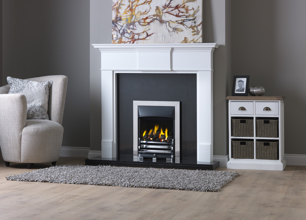 Trueflame Full Depth Convector gas fire by Valor