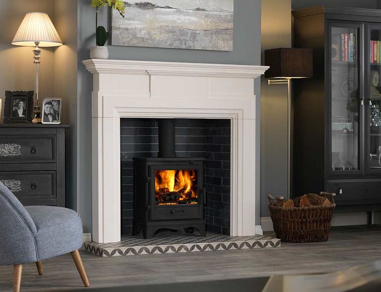 Hadley Limestone Fireplace Surround by The Penman Collection